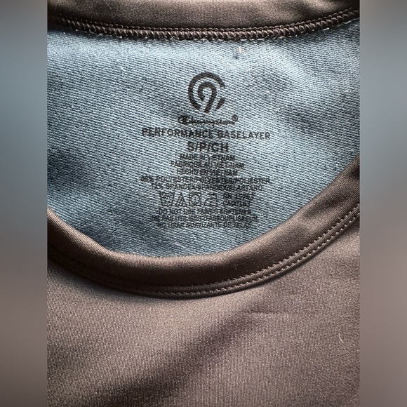 C9 CHAMPION BASELAYER Women's Performance Long Sleeve Crew Grey Warm Shirt S-P - Picture 2 of 9